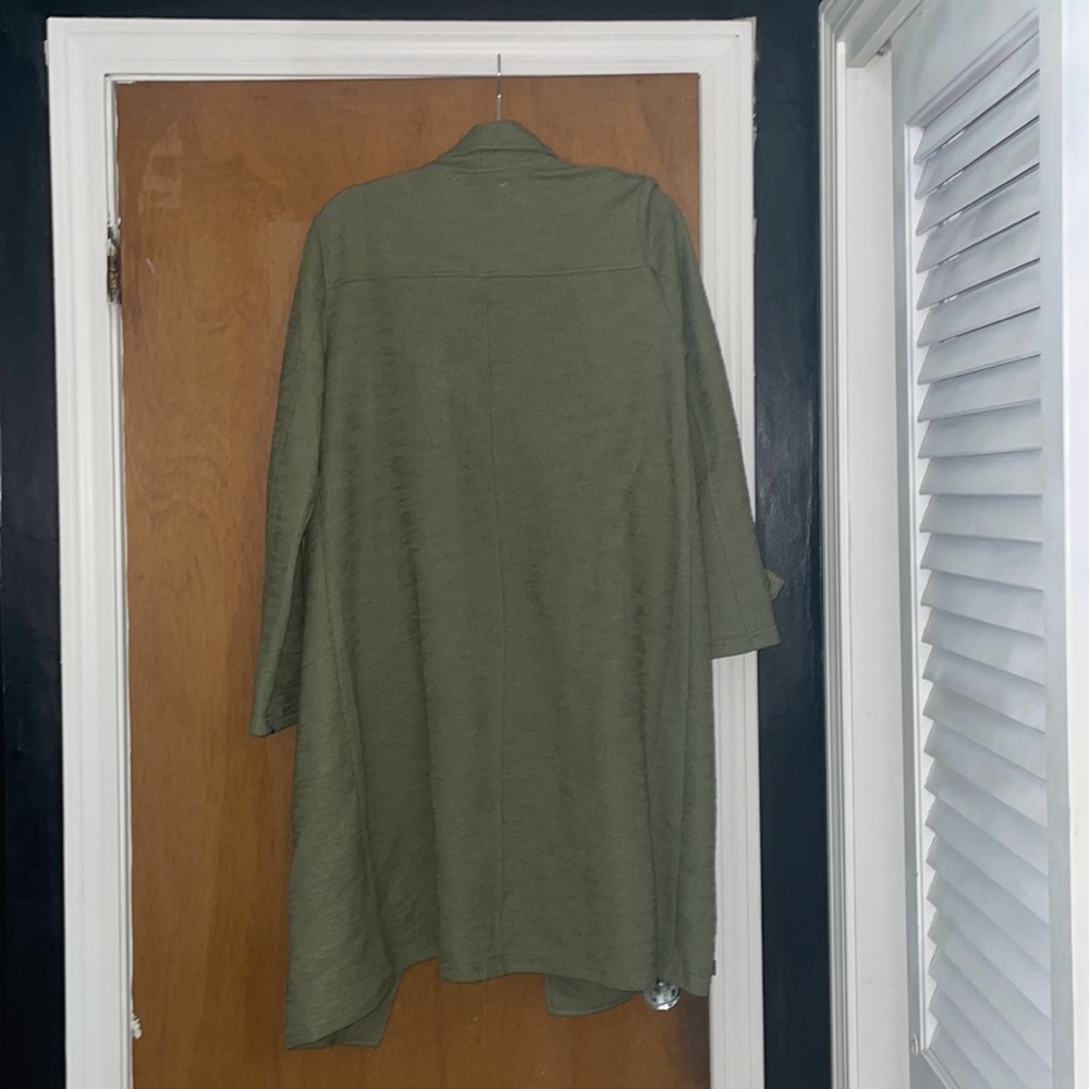 Steve Madden NWT olive green oversized jacket blazer - Picture 6 of 7